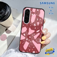 Softcase Glass Kaca SAMSUNG A36 & SAMSUNG A56 - Case Handphone SAMSUNG A36 & SAMSUNG A56 [T43]