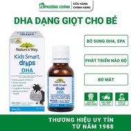DHA Cho Bé Natures Way Kids Smart Drops DHA Hỗ Trợ Bé Phát Triển Não Bộ & Thị Giác 20ml