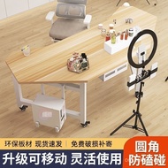 Live Desk Desk Mobile Desk Rotating Competition Display Broadcastable Computer Desk Live Power Equip