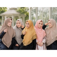 EMKA 01 ENDOMODA Khimar Khimar Labuh Khimar Chiffon Khimar 2 Layer Khimar Muslimah