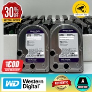 6TB WD Purple CCTV Surveillance Hard Disk Drive for CCTV SATA 3.5 SURVEILLANCE HDD