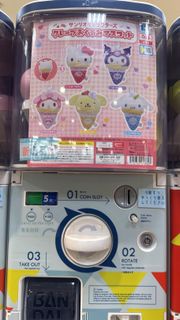 Sanrio 可麗餅匙扣扭蛋 布甸狗 玉桂狗