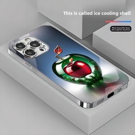 Phantom Crystal  Apple Electroplated Glass Case for iPhone 16 Pro 15 Promax Premium Phone Case 14 13