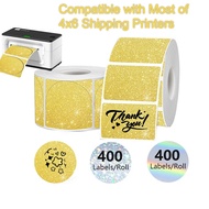 FOR Phomemo 241BT 246S D520 50mm-150mm LABEL Holographic Silver Laser Gold Gradient Thanks Card Stic