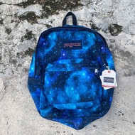 Tas Jansport Premium GALAXY,banana,awan,marbel Backpack / daypack BISA COD