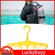 Luckybuyy-my BC Hanger BCD Portable Durable for Travel (Yellow)