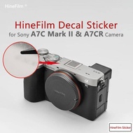 Hinefilm Skin for A7CII A7CR Camera Transparent Sticker A7C2 Clear Camera Skin For Sony A7C II A7CR 