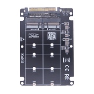 SSD Adapter M.2 SSD to U.2 Adapter M2 SATA NVMe Key B/M NGFF SSD to PCI-e U2 SFF-8639 Conversion Ada