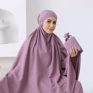 Arbifa | Mukena Jamila Series Laser Cut | Mukena Travelling Pouch Motif | Mukena 2in1 Motif Resletin