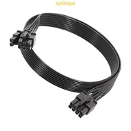 Secure Connection 8Pin to 6+2 Pin Male GPU Power Cable for GPU Performances