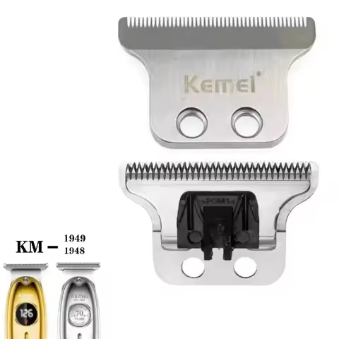 Kemei Original Replacement Hair Clipper Blade Cutter Head Fit for Kemei Hair Trimmer Models KM-1949，