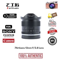 7Artisans 12mm F/2.8  Sony E-Mount/Canon EOS-M Mount/Fujifilm FX mount