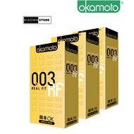 [Bundle of 3] Okamoto Condoms 003 Real Fit Condoms Pack of 30s 安全避孕套