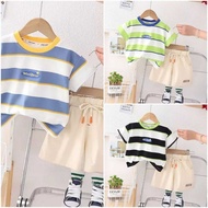 AN84 Kids T-Shirt Set Short Baby Boy/ 6 Months - 4 Years