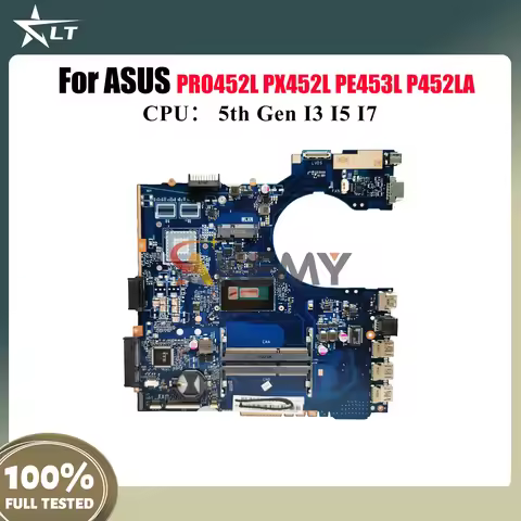 P452LA Laptop Motherboard For ASUS PX452L P452LA PRO452L PE453L P452LJ P452L Notebook Mainboard With