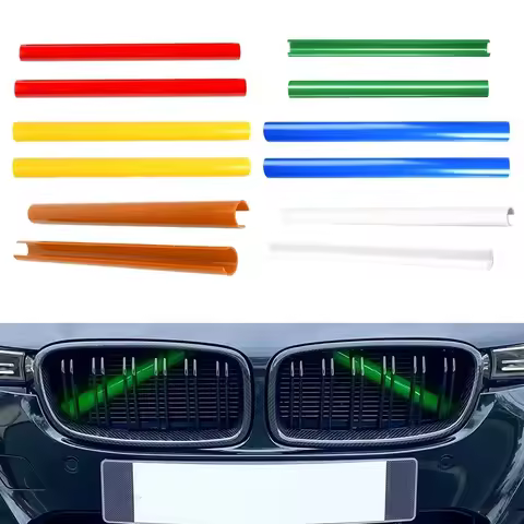 For BMW E60 E65 E66 Front Grille Bar V Brace Wrap Frame ABS 36cm Garnishing Tube Decorative Trim Mol