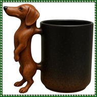 For Dachshund Owners Gift-Handmade 11OZ Wiener for Dog Themed Coffee Mug-Cute Ceramic Cup for Dog Lo