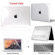 Laptop Case for Apple Macbook M1 Chip Air Pro Retina 11 12 13 15 16 Inch&amp;Pro 13 A2338 Hard Shell+Screen Protector+Keyboard Cover