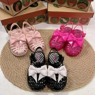 Me melissa Jelly Shoes Roman Sandals Butterfly Hollow Sandals Beach Shoes Chanel Shoes