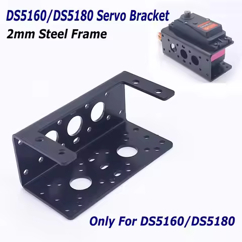 DS51150 DS51160 DS5160 DS5180 150kg 60kg 80kg Big Scale Servo Metal Steel Frame Support Bracket Fixi