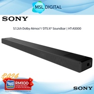 Sony HT-A5000 (5.1.2ch) Dolby Atmos Sound Bar Surround Sound Home Theater with DTS:X &amp; 360 Spatial Sound Mapping