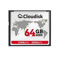 全新 清貨 Cloudisk compact flash CF 快閃 記憶卡 64GB 600x UDMA 80mb/s 讀 read 35mb/s 寫 write UDMA 速度 極速 適用於 相機