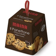 ไมน่า เค้กปาเน็ตโทนผสมช็อกโกแลต เค้กเทศกาลคริสต์มาสอิตาลี Maina Mini Cioccolato Panettone 100g.