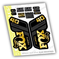 Decal fork FOX 40 Performance Klaten Decal Bike bicycle sticker