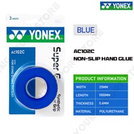 24SHIP Yonex Super Synthetic Over Grip AC102C untuk raket panjang Standard (3 genggaman tertutup)
