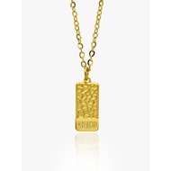 999 Gold Bar Honey Comb Chain Set