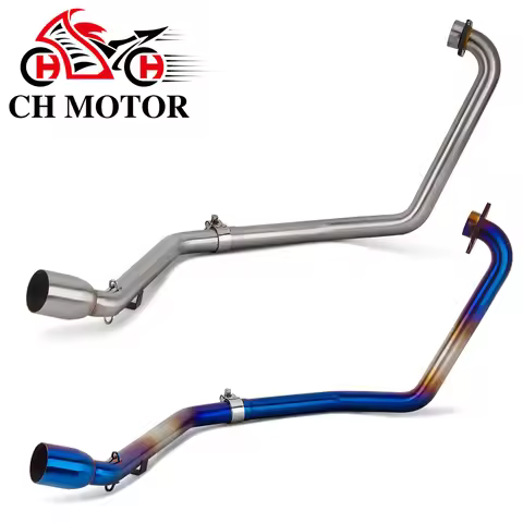motorcycle exhaust front pipe Durable stainless steel front link pipe For Yamaha FZ-S150 FZS150For Y
