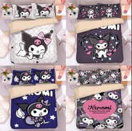 kuromi 床單套裝 床上用品 枕頭 床笠 被套 公仔 melody