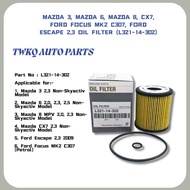 Mazda Ford Engine Oil Filter L321-14-302 – Sesuai Mazda 3 Mazda 6 CX7 Ford Escape 2.3