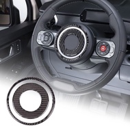Carbon Fiber Car Steering Wheel Center Frame Trim Steering Button Sticker Kit Accessories For Ineos 