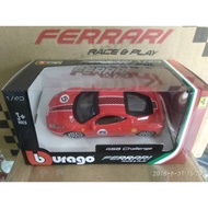 Diecast burago bburago 1/43 Ferrari 458 challenge