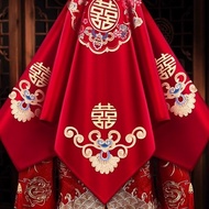 Red hijab bride wedding veil for bride wedding Red hijab bride wedding veil 202520260329