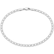 Gacimy 3.5mm Mariner Anklets for Women, 18K Gold Plated/Silver Tone Women’s Anklet, 9/10/11 Inches