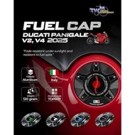 TWM billet keyless fuel cap Ducati Panigale V4 V4S V2 2025 2026 / Streetfighter V4 V4S V2  2025 2026