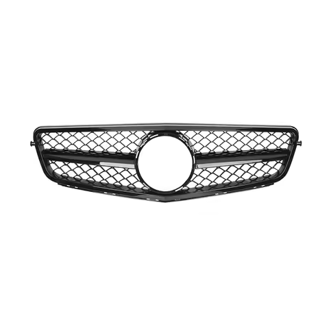 W204 Chrome Gloss Black Style Car Grill for for C-Class W204 C200 C300 2007-2014 W204 Front Bumper G