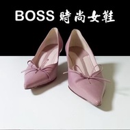 HUGO Boss 時尚女根鞋，二手鞋，實品拍攝#含運費