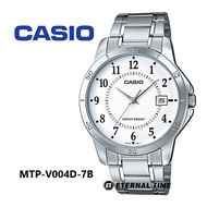 (2 YEARS WARRANTY) Casio Original MTP-V004D SERIES Analog-Men's Watch (WATCH FOR MAN / JAM TANGAN LE