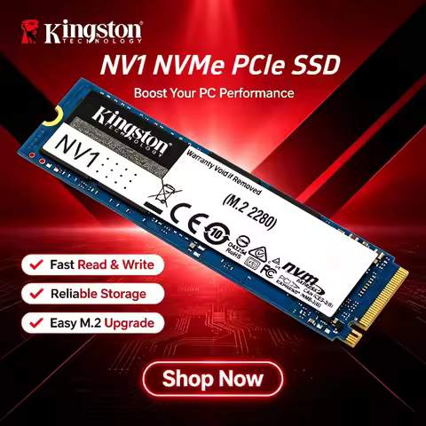 Kingston NV1 500GB/1TB NVMe M.2 2280 SSD PCIe 3.0 Gen3 High Performance Internal Hard Drive for PC L