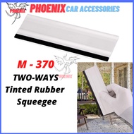 M-370 Two Way Rubber Tinted Sticker Squeegee Scrap Hard Card High Quality Window Film Handle Plate T