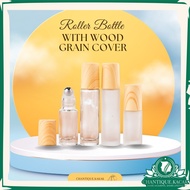 CK Botol Roller Aroma terapi Pelajar Travel Guna Harian Pocket Oil Refill Bottle With Stylish Wooden