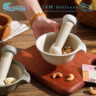 Ceramic Mortar and Pestle Aesthetic Ceramic Ceramic Grinding Bowl