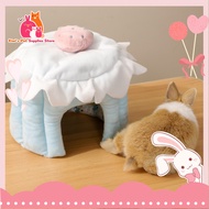 Rabbit Nest Rabbit Hideout Shelter House Pet Hamster Guinea Pig Shelter House Nest Bottomless House