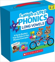 Laugh-a-Lot Phonics: Long Vowels (Parent Pack/+Stickers/12冊合售)