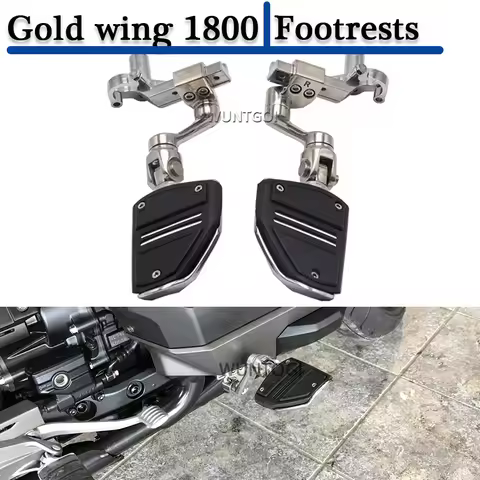 Goldwing 1800 Footrests Motorcycle Highway Peg Mounts For Honda Gold wing GL 1800 Tour DCT F6B Motor