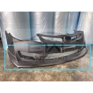 Honda Civic FD Type R Mugen Front Skirt With Bumper PU Type R Bodykit PU depan Skirt Lip PU Material