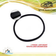 ยางกระจกมุมหลัง Lh/Rh สีดำ Toyota Aftermarket Land Cruiser FJ40 BJ40 Ambulance Bj42 Bj45 Fj40 Fj45